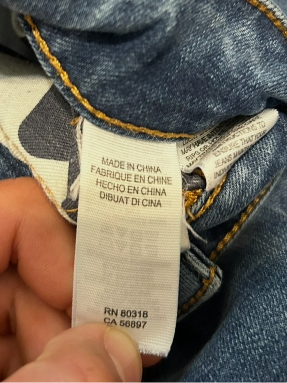 Lucky Brand Sweet N Low Straight Leg Jeans Women’s Size 6 Blue Denim Ultra - Picture 6 of 8